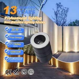 1-30W RGB Inground LED Deck Light with IP67 Aluminum Body