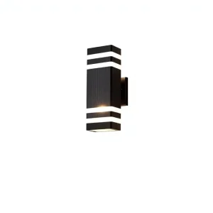1 Pack LED Square Outdoor Light Fixture Aluminum Wall-Mounted IP65 Polycarbonate Porch Patio Garage Garden Warm White