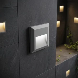 1.5W SMD LED Surface Wall Lamp IP65 Waterproof PC Lens Modern Exterior Wall Light for Stair and Yard with 3 Year Warranty