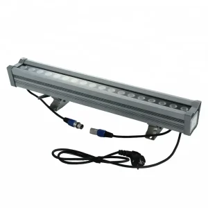 100-240V AC 3in1 RGB 600mm 18x3W LED Wall Washer with DMX In/Out Cable FCC SAA CE RoHS