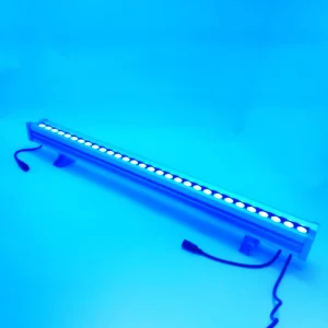 100-240V AC IP65 Aluminum DMX512 Automatic Color Change RGB 90W Mobile Phone APP WiFi Remote Control LED Wall Washer