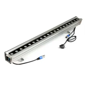 100-240V AC RGBW 4-in-1 Color LED Aluminum Wall Washer Light 160W DMX IP65 Waterproof