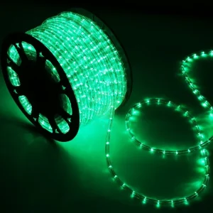 100 Meter 110v 220v Outdoor Multi Colour Round Hose Decorative Neon Flex RGB IP65 Waterproof Led Rope Lights Suppliers