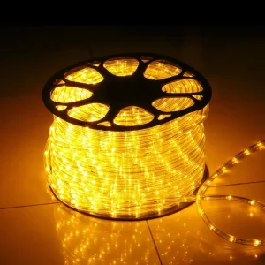 100M RGB LED Rope Light Outdoor Waterproof IP67 Landscape Hotel Christmas Decorative Lighting Neon Flex 110V 220V