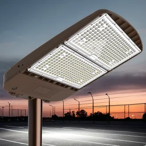 100W 150W 200W IP65 AC LED Street Shoebox Light with Motion Sensor for Road Walkways