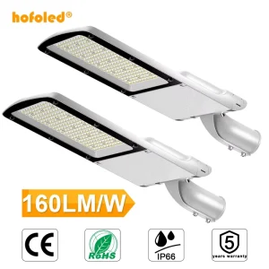 100W 150W Parking Lot LED Lighting 50W Road Lamp 200W 300W LED Street Light for Highway Wall Mount Driveway Lighting