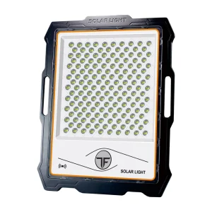 100W 200W 400W Outdoor IP67 Phone Remote Control PIR Motion Sensor RGB Floodlights Led Solar Flood Light with Cctv Camera