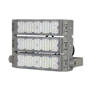 100W 200W Outdoor LED Flood Light High Mast Light Pole with LED Floodlight Projector for Stadium Tunnel Football Field
