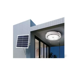 100W-400W LED Solar Ceiling Light, Indoor and Outdoor Waterproof Lamp for Sheds, Garages, and Gardens