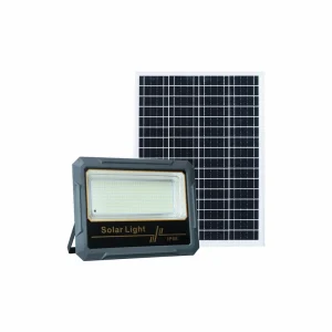 100W 500W COB LED Garden Solar Flood Light IP65 Rated Light Control + Radar Sensing ABS Shell 60000LM 70*140 Beam Angle