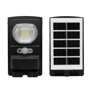 100W All in One Solar Wall Light ABS Waterproof 6500K Outdoor Solar Powered Security Light