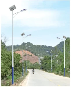 100W IP65 Rated 6000K Daylight Solar Powered LED Street Light with 120 Beam Angle and 3-Year Warranty for Road Use