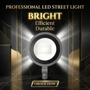 100W LED Street Light IP66 Waterproof for Sidewalk & Public Area Road Lighting