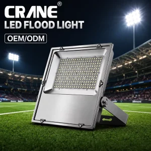 100W Waterproof IP65 Energy Saving LED Flood Light for Warehouse Use ETL Certified LVD CE 5-Year Warranty