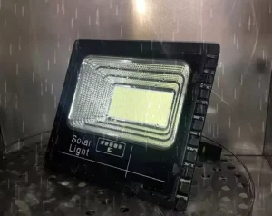 100W Wireless Solar Light IP67 Waterproof Outdoor Lighting for Gardens Yards and Pathways with Battery Indicator Motion Sensor