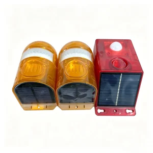 100dB Solar Motion Sensor Alarm PIR Animal Repellent Wireless Outdoor Security Siren Light Scaring Device Wall Mount IP65