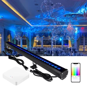 108W LED Wall Washer with Zigbee App Control for Restaurant Bar Wedding and Building Facade Lighting