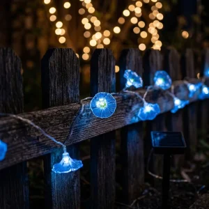 10LED Solar String Light Waterproof Exterior Lawn Wedding Illumination Walkway Decor Fairy Light Landscape Pathway Exterior Lamp