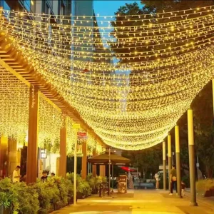 10M 20M IP65 Waterproof Outdoor Home LED Fairy String Lights Christmas Party Wedding Holiday Decoration Garland