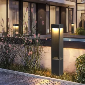 10W IP65 360 Beam Angle Bollard Light Garden Landscape Outdoor Waterproof LED Lawn Light 2700K 6500K Color