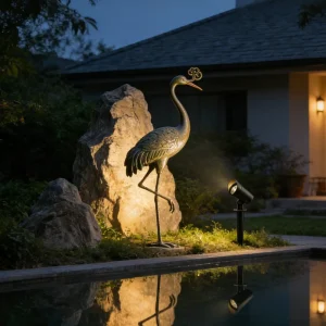 10W IP65 Adjustable Outdoor Landscape Lighting Garden Lights Waterproof Low Voltage Tree Spotlight