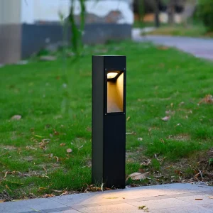 10W IP65 IK08 Outdoor Square Aluminum LED Bollard Light 220V 3000K-6000K