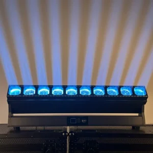 10X60W Zoom LED Wall Washer Bar Moving Head RGBW 4in1 Aluminum Stage Light Blacklight