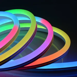 10x23mm Flex Neon LED Strip WS2811 Digital RGB Waterproof Tube for Decoration