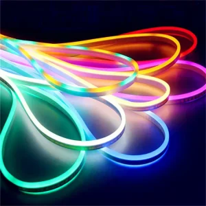 110V/220V Bendable Mini LED RGB Rubber Flex Neon Hose Soft Tube