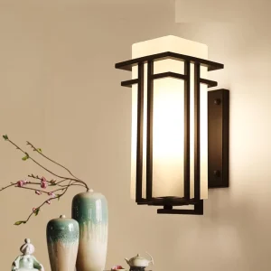 110V 220V Modern Outdoor Exterior Linear Strip Wall Lamp 3000K Warm White Garden Sconce LED Wall Light