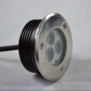 12 24V DC RGB(3in1) LED Garden Underground Light IP67 3*3W FCC SAA CE&RoHS