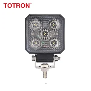 12 24V Universal Waterproof Flood Beam Square LED Work Light for Truck Tractor Car