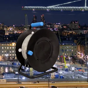 1200 Lumen Tunnel Construction Site Lighting Super Bright High Light Efficiency Portable Cable Reel Flexible LED Strip Light