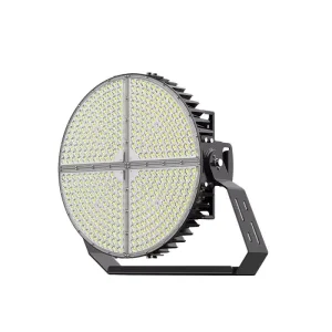 1200W IP65 Waterproof Aluminum LED Stadium Flood Light Laser Positioner 180 Rotatable Bracket Outdoor High Mast Sport Court Lamp