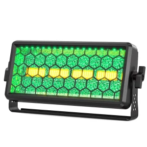 120W COB 36 RGB Pixel Strobe Retro LED Wall Washer Stage Light for DJ Parties Weddings and KTV Clubs