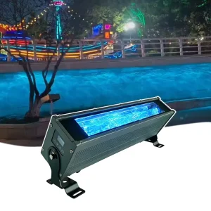 120W IP65 Aluminum LED Outdoor Linear Water Ripple Wall Washer with Independent Heat Dissipation and Dimming