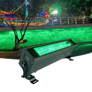 120W IP65 Aluminum RGBW LED Outdoor Linear Water Ripple Wall Washer Dimmable