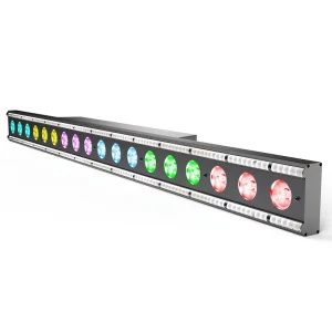 120W LED Wall Washer Bar Light DMX Controller Stage 18LED RGBW Wall Wash Light for Concert Building Church Wedding Party