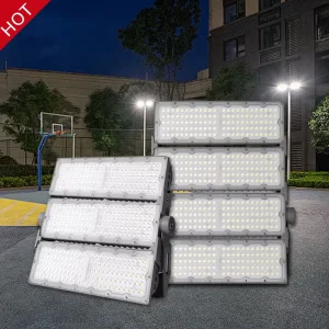 120lm/w Waterproof 600W 800W 1000W 2000W MEANWELL Driver Aluminum Outdoor Assembled Detachable Factory Stadium Led Flood Lights