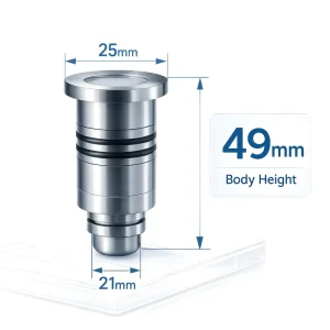 12V 24V RGB Outdoor Waterproof Garden Floor Buried Lighting 1W 120° Inground LED Underground Light