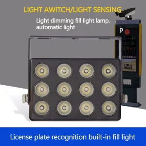 12V 6000K LED Lighting Flood Lights for CCTV IP65 Outdoor IR Infrared