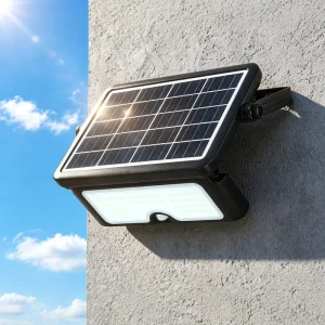 12W 1500LM LED Solar Light IP65 Waterproof Design 3 Optional CCT 3 Work Modes for Diverse Outdoor Applications