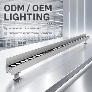 12W 15W LED Wall Washer Light for Commercial Complex and Shopping Mall Lighting