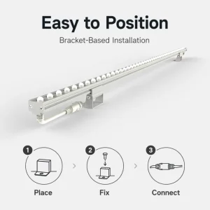 12W 15W Low Voltage High Brightness LED Wall Washer Aluminum IP65 Anti Glare Hood CRI 80 Exterior Building Facade Lighting CE