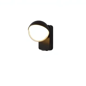 12W Globe Aluminum LED Outdoor Wall Light Waterproof Dust Proof Porch Yard Gate Lamp