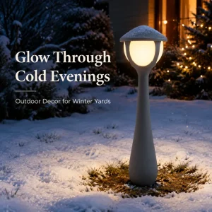 12W IP65 Waterproof Lantern LED Pillar Light Black Grey Aluminum Outdoor Garden Post Top Column Gate Lamp