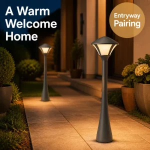12W Modern LED Garden Bollard Light IP65 Waterproof Aluminum AC100 240V Outdoor Lawn Lamp Villa Path Landscape Lighting