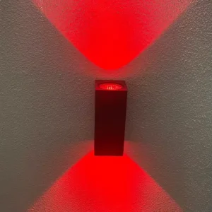 12W Outdoor Waterproof Wall Lampwall Washer Spotlight Minimalist Modern up and Down Lighting Courtyard Smart Graffiti Wall Lamp