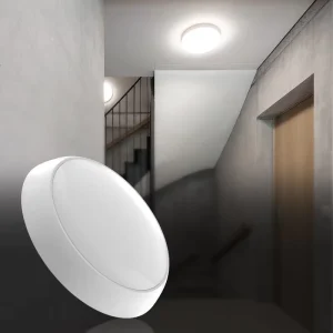 130 LM/W IP65 Waterproof LED Bulkhead Light Fitting Outdoor Wall Ceiling Light Ra>80 Bezels Available