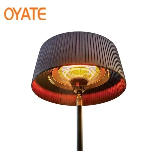 1500W 220-240V Electric Infrared Patio Heater, Free-Standing, Outdoor